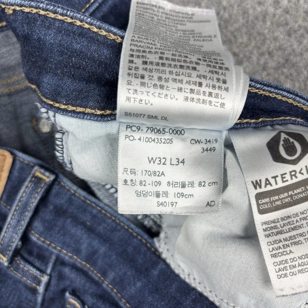 Levi's 715 Bootcut Jeans Women's‎ 32 Dark Wash Western Blue Denim Casual Rodeo